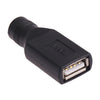 USB Female to 5.5 x 2.1mm Female Plug Adapter Connector, USB Female to 5.5 x 2.1mm
