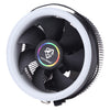 3 Pin Computer Components Chassis Fan Host Silent Cooling Fan with RGB Color Light for Intel: 1775 1366 1150 1151 1155 1156 (AMD: 754 939 AM2 AM2+ AM3 AM3+)
