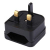 BS-5732 Portable EU Plug to UK Plug Adapter Power Socket Travel