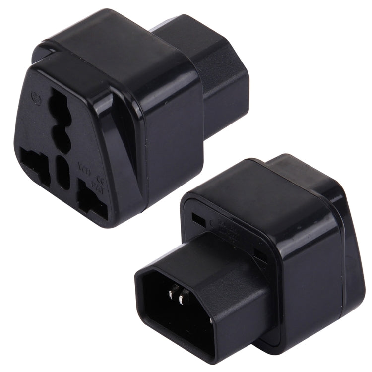WD-320 Portable Universal Plug to C13-C14 Socket Adapter Power Travel
