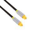 1.5m OD5.0mm Toslink Male to Male Digital Optical Audio Cable, Length: 1.5m