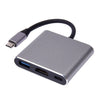 V125 UCB-C / Type-C Male to PD + HDMI + USB 3.0 Female 3 in 1