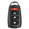 433MHZ Wireless Copy Remote Control Metal Four-button Garage Door