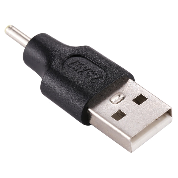 10 PCS 2.5 x 0.7mm Male to USB 2.0 Male DC Power Plug Connector, 2.5 x 0.7mm