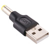 10 PCS 5.5 x 1.7mm Male to USB 2.0 Male DC Power Plug Connector, 5.5 x 1.7mm