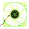 8025 4 Pin DC 12V 0.18A Computer Case Cooler Cooling Fan with LED Light, Random Color Delivery , Size: 80x80x25mm, 8025 Green, 8025 Dark Blue