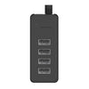ORICO W5P-U2-100 USB 2.0 Desktop HUB with 100cm Micro USB Cable Power Supply, W5P-U2-100 Black