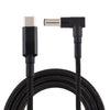 PD 100W 6.0 x 1.4mm Elbow to USB-C / Type-C Nylon Weave Power Charge