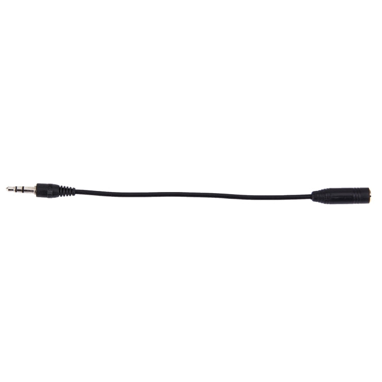 3.5 Male to 2.5 Female Converter Cable, Length: 23cm(Black), Length: 23cm