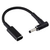 PD 100W 18.5-20V 4.0 x 1.35mm Elbow to USB-C / Type-C Adapter Nylon