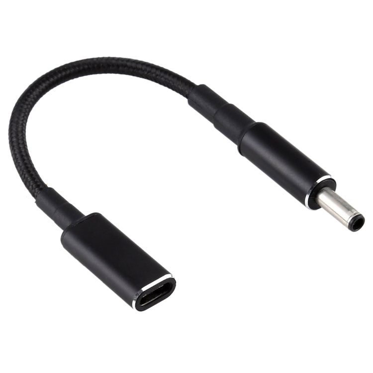 PD 100W 18.5-20V 4.5 x 0.6mm to USB-C / Type-C Adapter Nylon Braid
