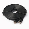 10m CAT7 10 Gigabit Ethernet Ultra Flat Patch Cable for Modem Router LAN Network - Built with Shielded RJ45 Connectors, Length: 10m