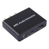 192KHz ARC Audio Extractor HDMI ARC to SPDIF + Coaxial + L/R Converter Audio Return Channel Adapter, 192KHz ARC