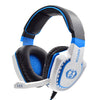 SADES AH-28 3.5mm Plug Wire-controlled Noise Reduction E-sports Gaming Headset with Retractable Microphone, Cable Length: 2m, AH-28 White Blue, AH-28 Black Red, AH-28 Black purple, AH-28 Black Blue