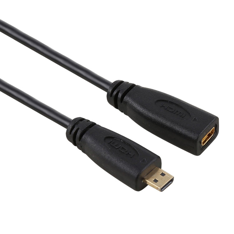30cm 1080P Micro HDMI Female to Male Gold-plated Connector Adapter