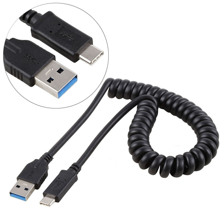1.5m High Speed USB 3.0 Male to USB-C / Type-C Male Retractable