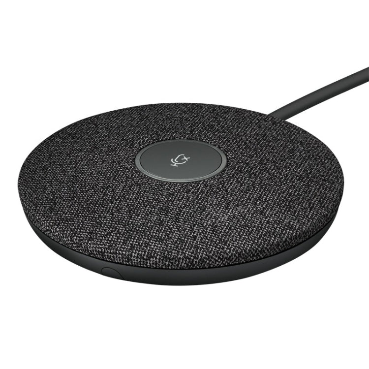Logitech CC5000E Video Conference One-key Mute Plug-and-Play Extension Microphone