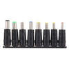 5.5x2.1mm Female to Multiple Male Interfaces 8 in 1 Power Adapters Set for HP / Sony / Acer / ASUS / DELL Laptop Notebook, 8 in 1 Power Adapters