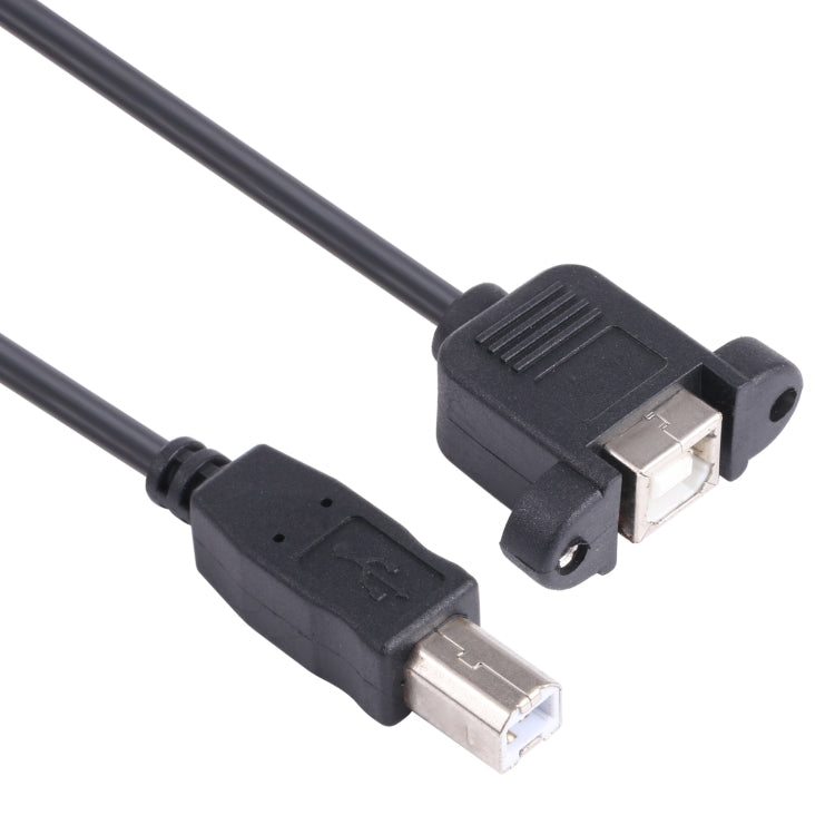 USB BM to BF Printer Extension Cable with Screw Hole