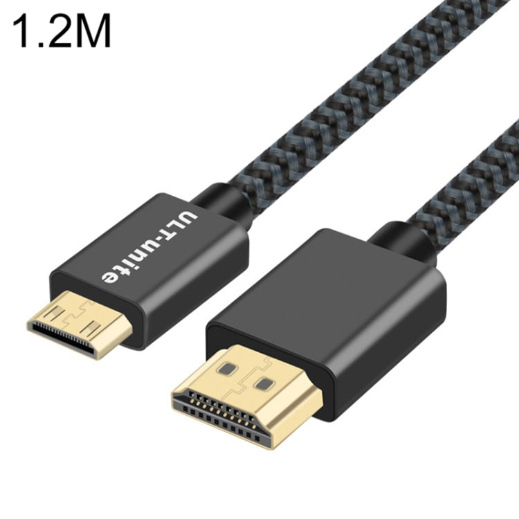ULT-unite Gold-plated Head HDMI 2.0 Male to Mini HDMI Male Nylon