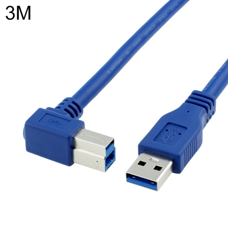 USB 3.0 A Male to Right 90 Degrees Angle USB 3.0 Type-B Male High