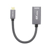 4K 60Hz USB-C / Type-C Male to HDMI Female Adapter Cable, Type-C Male to HDMI Female