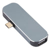 5 in 1 USB-C / Type-C Male to Dual USB-C / Type-C + Dual USB + USB 3.0 Female Adapter, Dual USB-C / Type-C + Dual USB