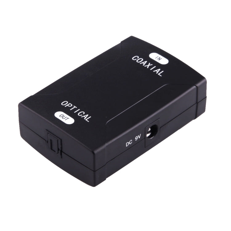 Coaxial RCA Input to Optical Toslink Output Digital Audio Converter