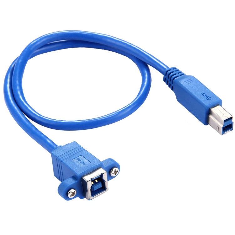 50cm USB 3.0 B Female to B Male Connector Adapter Data Cable for