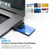 Rocketek CR318 USB 2.0 Smart Card / SIM / ID / CAC Card Reader, USB
