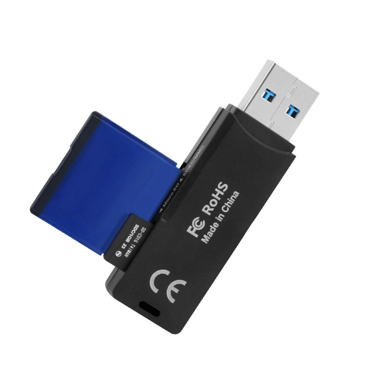 Rocketek CR11 High Speed USB3.0 2 in 1 SD / TF Card Reader
