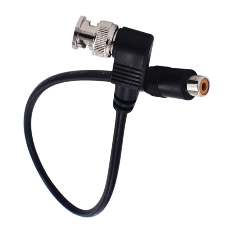 BNC Male To RCA Female Connection Cable Copper HD Video Coaxial Cable Monitoring Cable, Length: 0.35m, 0.35m