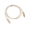QHG02 SPDIF 1m OD6.0mm  Toslink FIBER Male to Male Digital Optical Audio Cable, 1m