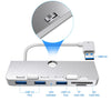 Rocketek HC412 USB3.0 x 3 + SD / TF Card Reader HUB Adapter, HC412