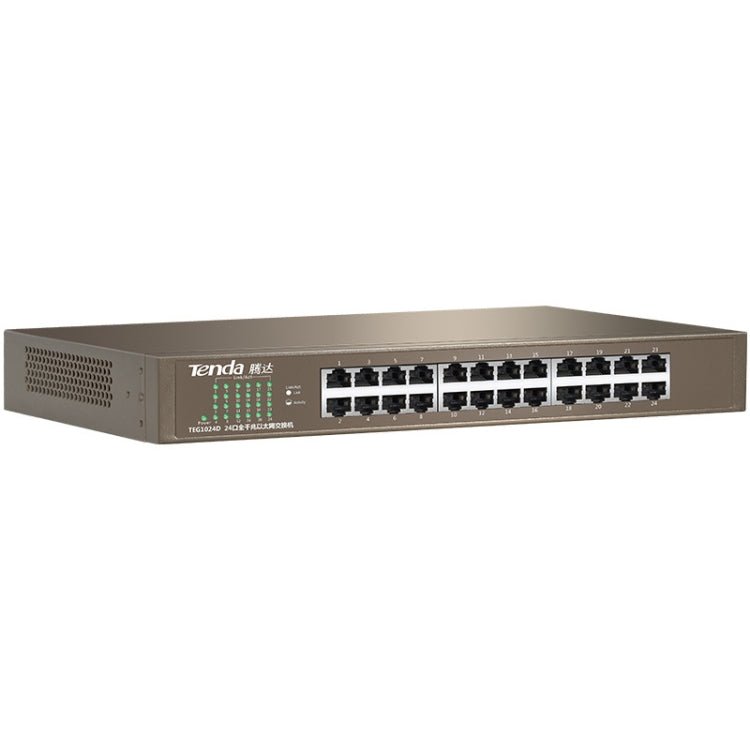 Tenda TEG1024D Desktop v7.0 24-Port Gigabit Ethernet Switch 6KV Lightning Protect, TEG1024D
