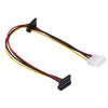 35cm 4 Pin Molex Female to 2 x SATA Female Power Supply Extension