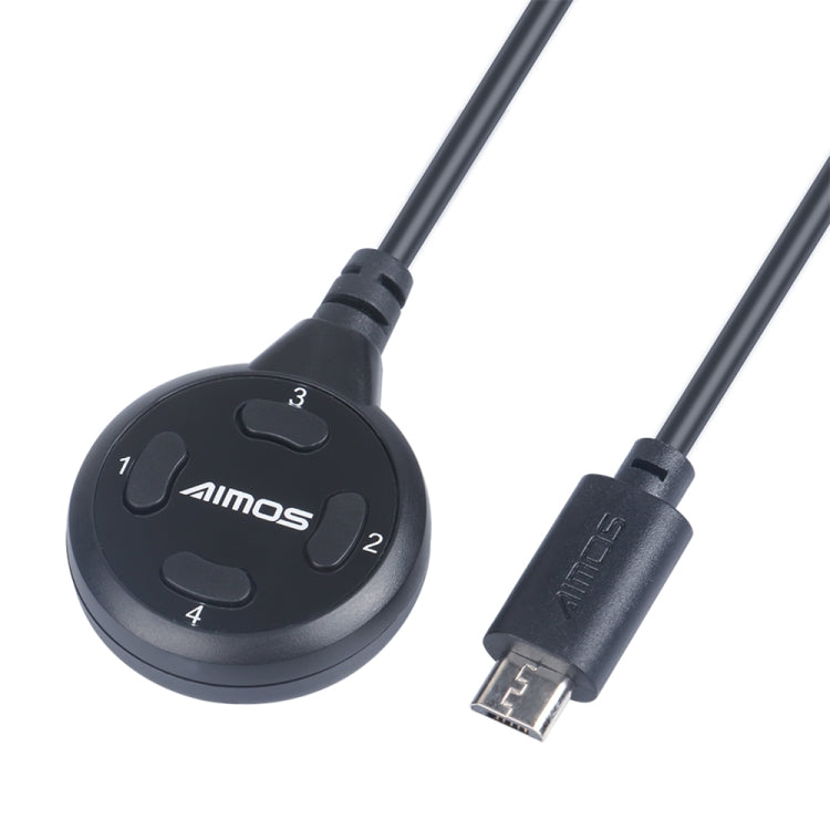 AIMOS AM-SH4 Switcher Sharing Device 4-buttons Extension Cable
