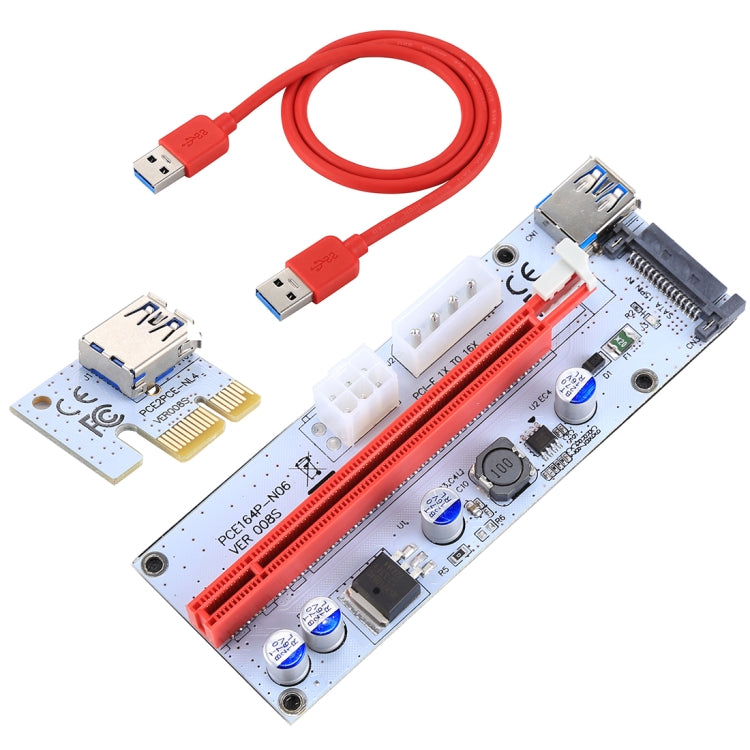 PCE164P-N06 VER008S USB 3.0 PCI-E Express 1x to 16x PCI-E Extender