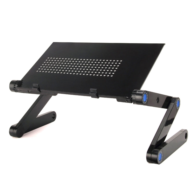 Portable 360 Degree Adjustable Foldable Aluminium Alloy Desk Stand for Laptop / Notebook, without CPU Fans & Mouse Pad, Desk