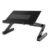 Portable 360 Degree Adjustable Foldable Aluminium Alloy Desk Stand for Laptop / Notebook, without CPU Fans & Mouse Pad, Desk