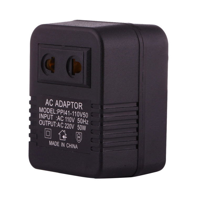 110V to 220V 50W AC Power Socket Adapter