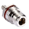 N Female with Waterproof Ring to SMA Female Connector, SMA (Waterproof Ring)