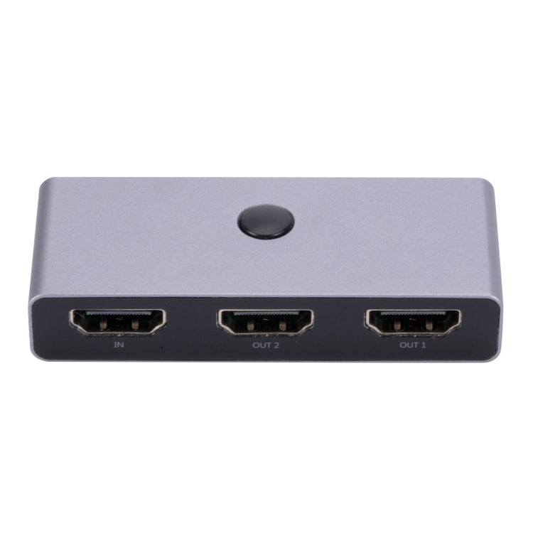 1 into 2 out 4K Split Screen HDMI Two-way Conversion Audio Video Switch, Two-way