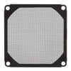 8cm Black Fan Dust Filter Computer Fan Aluminum Dustproof Cover, 8cm