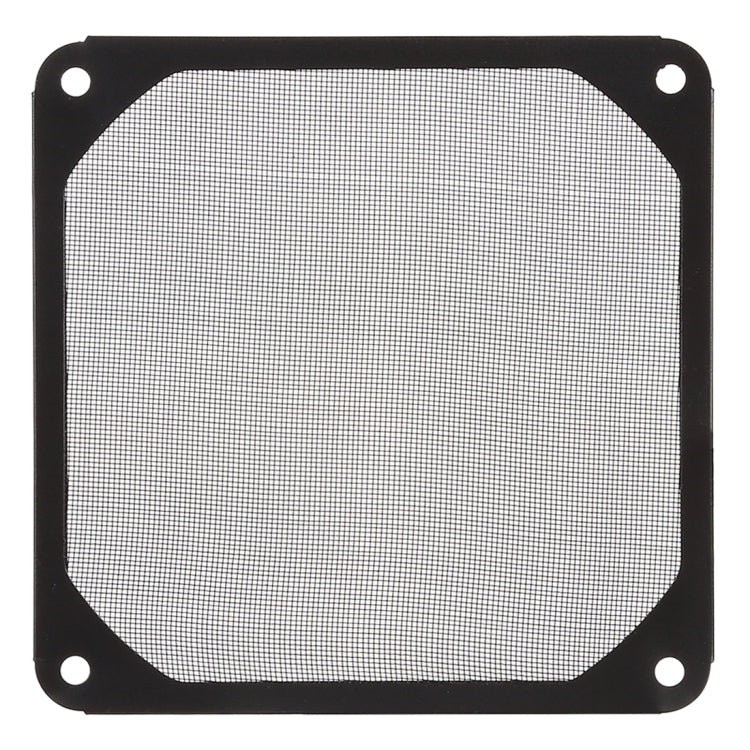 12cm Black Fan Dust Filter Computer Fan Aluminum Dustproof Cover