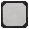 12cm Black Fan Dust Filter Computer Fan Aluminum Dustproof Cover, 12cm