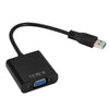 External Graphics Card Converter Cable USB3.0 to VGA, Resolution: 720P, 720P (Black), 720P (Blue), 720P