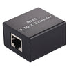 RJ45 1 to 2 Aluminum Alloy Expansion Head Extender