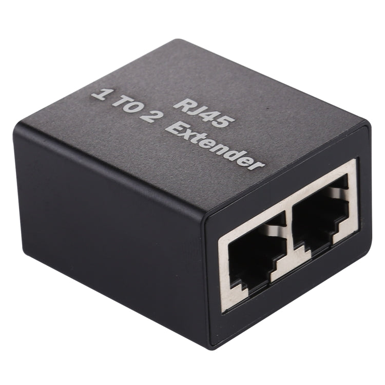 RJ45 1 to 2 Aluminum Alloy Expansion Head Extender, RJ45 1 to 2 Extender