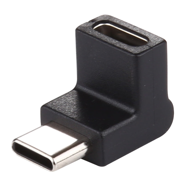 Type-C / USB-C Male to Type-C / USB-C Female 90 Degree Elbow Head